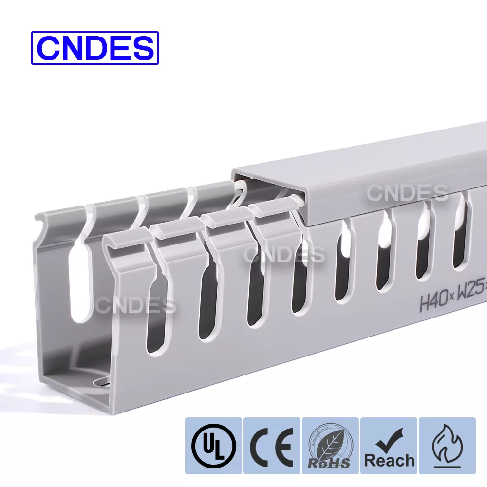 40×25 PVC 배선 설치 덕트