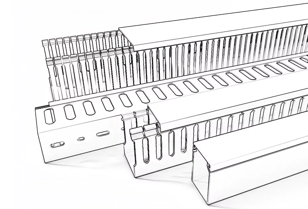 맞춤형 PVC 배선 덕트